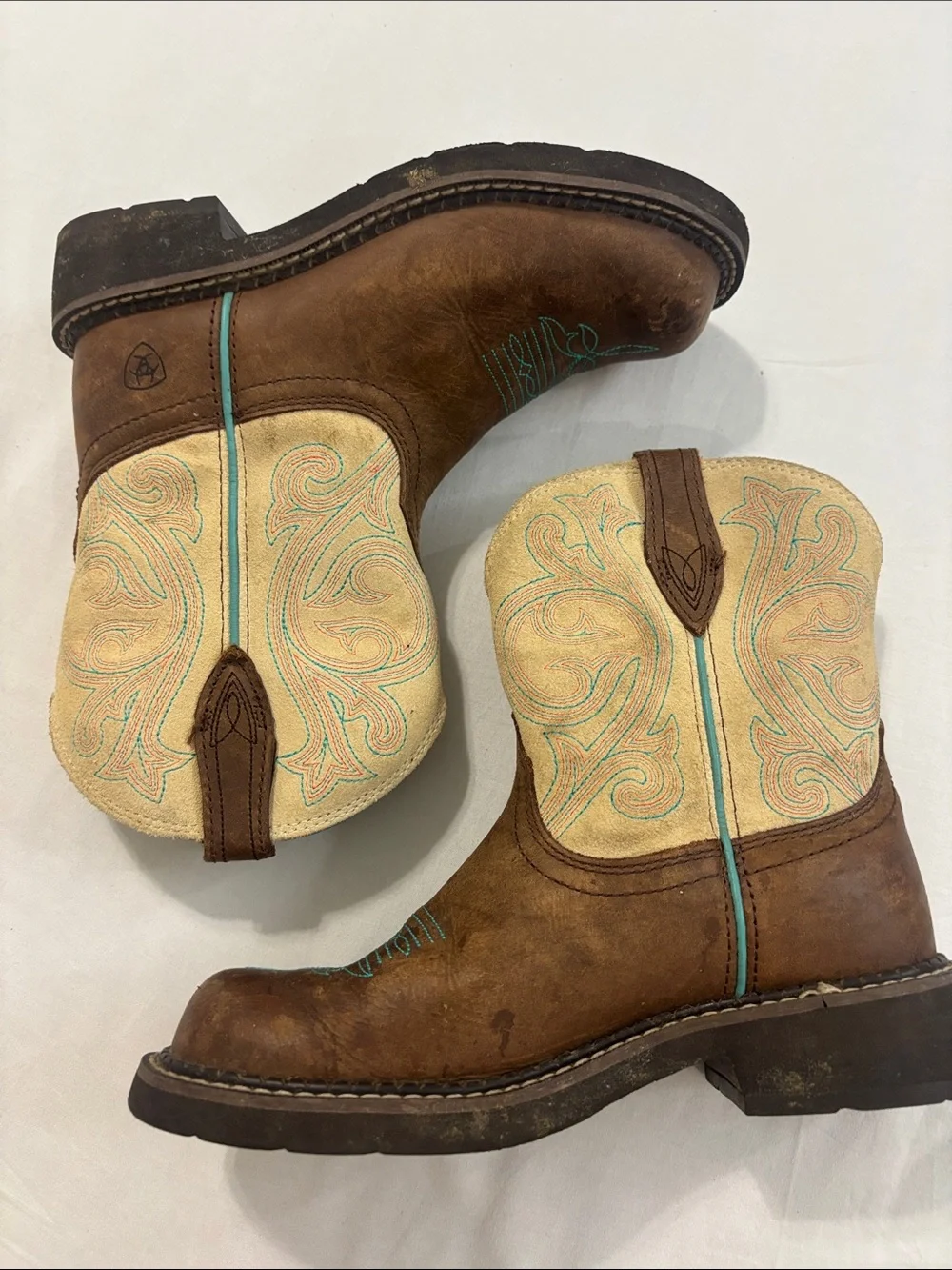 Ariat brown leather